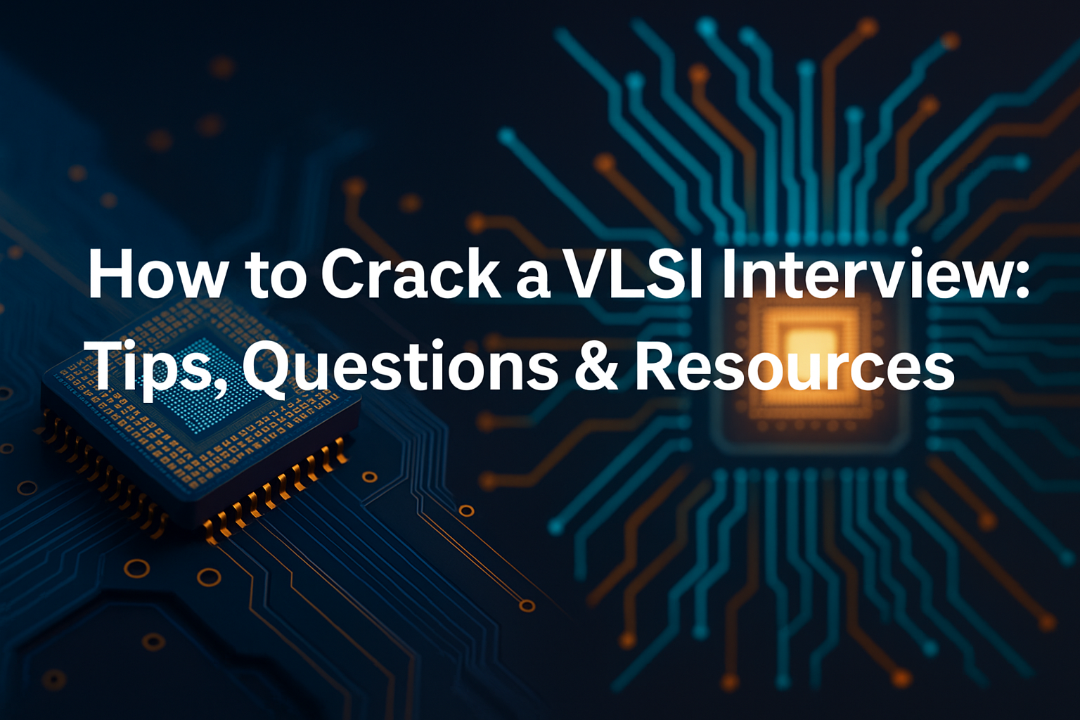 How to Crack a VLSI Interview : Tips, Questions & Resources