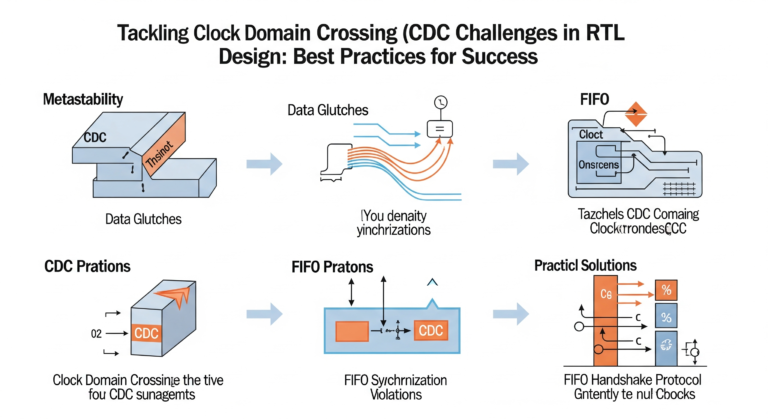 Tackling Clock Domain Crossing (CDC) Challenges in RTL Design: Best Practices for Success