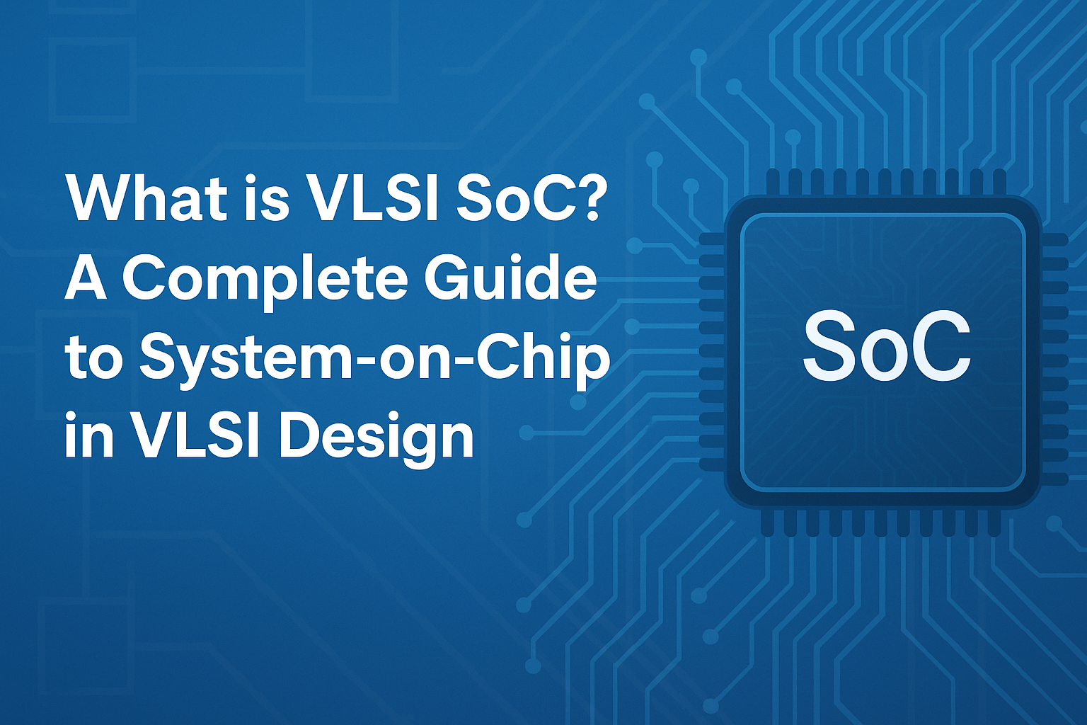 What is VLSI SoC? A Complete Guide to System-on-Chip in VLSI Design