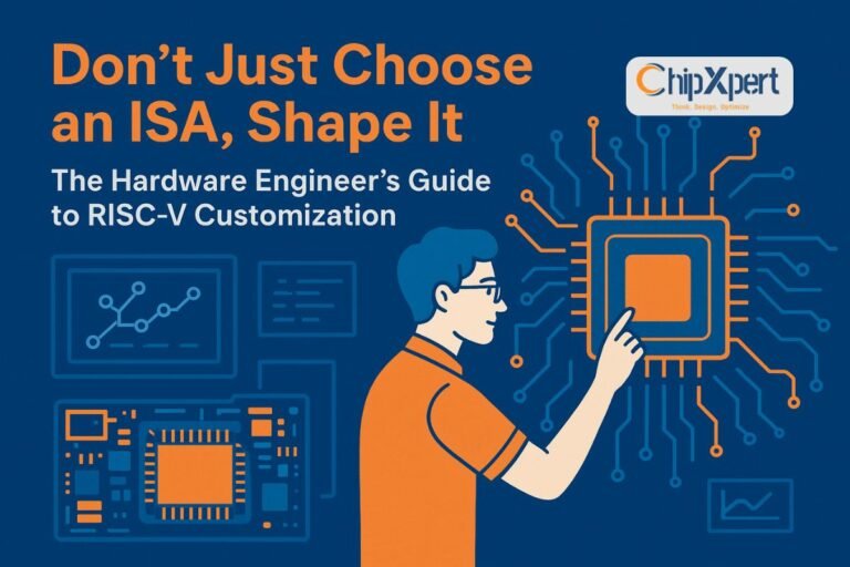 The Hardware Engineer's Guide to RISC-V Customization